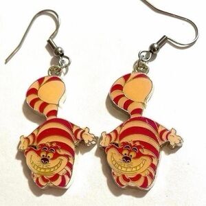 Alice In Wonderland Cheshire Cat Earrings